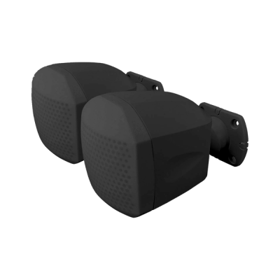 Wall-mounted speaker IP66 (pair) - Black