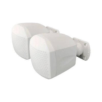 Wall-mounted speaker IP66 (pair) - White