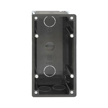 Flush-mounted device box for razor socket outlet