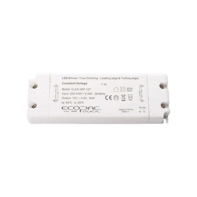 TRIAC Dimmable Constant Voltage LED Drivers 30W