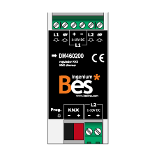 2-channel Dimming for electronic ballasts (1-10V) with KNX control