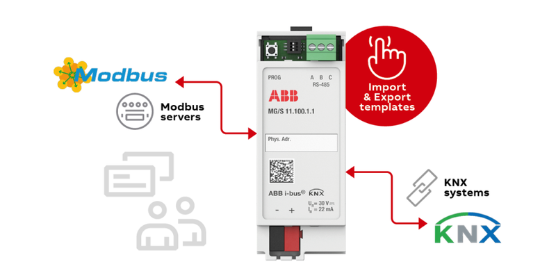 ABB Modbus KNX Gateway