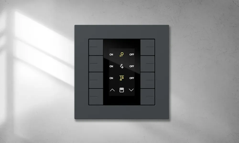 Gira Pushbutton Sensor 4.55 Plus: Smart Control Meets Elegant Design