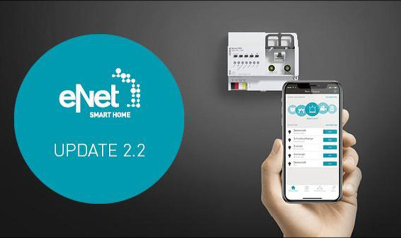 Gira eNet SmartHome Update is now available: Version 2.2