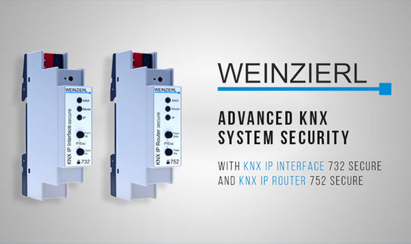 Upcoming Weinzierl KNX product releases at ISE 2019
