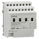 KNX switching actuator, 4-gang 16 A with manual actuation and current measurement for C-loads
