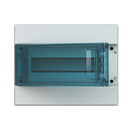 Consumer unit MISTRAL65 transparent door 12M
