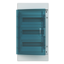 Consumer unit MISTRAL65 transparent door 36M 3F