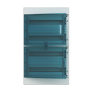 Consumer unit MISTRAL65 transparent door 72M