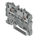 2-conductor through terminal block 1.5 mm² - Grey (100PK)