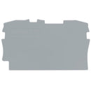 End and intermediate plate (25PK)