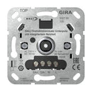 DALI flush-mounted rotary dimming insert with integrated power supply unit