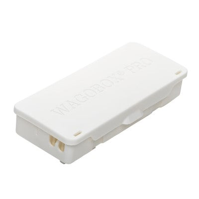 WAGO Box; Branch; for multicore cables; L32; 221 Series; max. 4 mm² connectors; without splicing connectors; for BS 5733 - MF; white