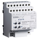 KNX blind actuator, 2-gang AC 230 V with manual actuation