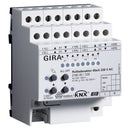 KNX Shutter actuator, 4-gang AC 230 V with manual actuation