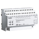 KNX blind actuator, 8-gang AC 230 V / DC 12 - 48 V with manual actuation