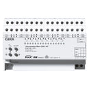 KNX blind actuator, 8-gang AC 230 V / DC 12 - 48 V with manual actuation