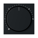 Cover for room temperature controller with control light
