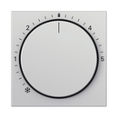Cover for room temperature controller with control light