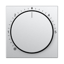 Cover for room temperature controller with control light