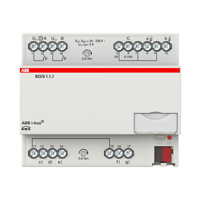 BCI/S1.1.1 Boiler/Chiller Interface, 1-fold, MDRC