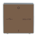 Fan isolator 3 poles double 10A