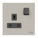 BS DP switched socket outlet 13A - Millenium
