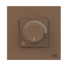 Rotary dimmer, 2-gang