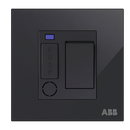 Switched fuse connection unit w/flex outlet w/LED 13A