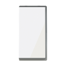 1 gang 1 way push button switch 10A - Half rocker size