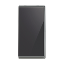 1 gang 1 way push button switch 10A - Half rocker size