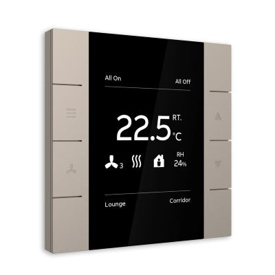 KNX sensor Room Temperature Controller with 2/4-fold control element