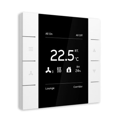 KNX sensor Room Temperature Controller with 2/4-fold control element