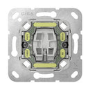 Pushbutton indicator switch insert 10 AX 250 V~ circuit breaker, 2-pole