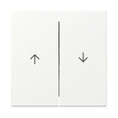 Rocker, 2-gang with arrow symbol