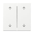 Rocker, 2-gang with arrow symbols