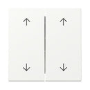 Rocker, 2-gang with arrow symbols