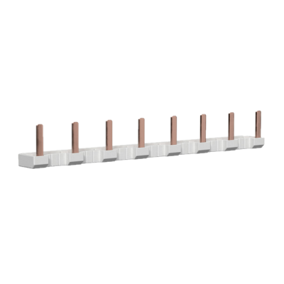 Set of phase busbars, 1-pole for switching actuator, 16-gang/ blind actuator, 8-gang