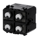 Push Button Sensor - 2 Gang - Wireless