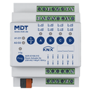 KNX Room Actuator 8-channel, 10 inputs, 4SU, MDRC, 16 A, 140 µF, Secure