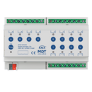 Switch Actuator 12-fold, 8SU MDRC, 10A, 230VAC, C-load, standard, 140μF