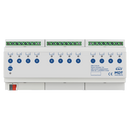 KNX Switch Actuator 12-fold, 12SU MDRC, 16/20 A, 230 V AC, C-load, industrie, 200 μF, current measurement