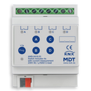 KNX Switch Actuator 4-fold, 4SU MDRC, 16 A, 230 V AC, C-load, standard, 140 μF, current measurement