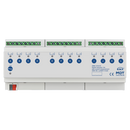 KNX Switch Actuator 12-fold, 12SU MDRC, 16 A, 230 V AC, C-load, standard, 140 μF, current measurement