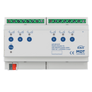 KNX Switch Actuator 6-fold, 8SU, MDRC, 16/20 A, 230 V AC, C-load, 200µF, power measurement