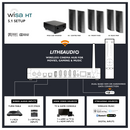 iO1 Wireless 5.1 Surround Sound Cinema Kit - (With WiSA Cinema Hub)