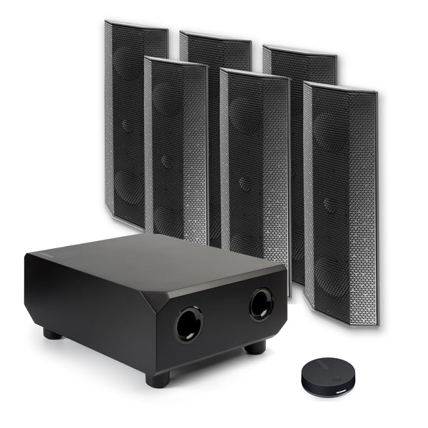 iO1 Wireless 5.1 Surround Sound Cinema Kit - (With WiSA SoundSend)