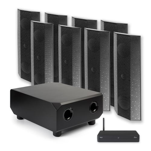 iO1 Wireless 7.1 Surround Sound Cinema Kit (With WiSA Cinema Hub)