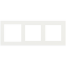 Rectangular 3-fold plate Deep (60x60 | 55x55 | 55x55 mm window) - Fenix NTM