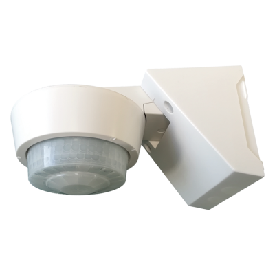 KNX motion sensor for outdoor wall/ceiling mounting